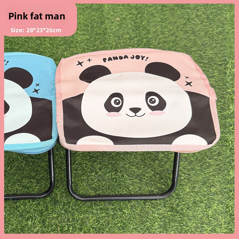 Outdoor handbag folding chair