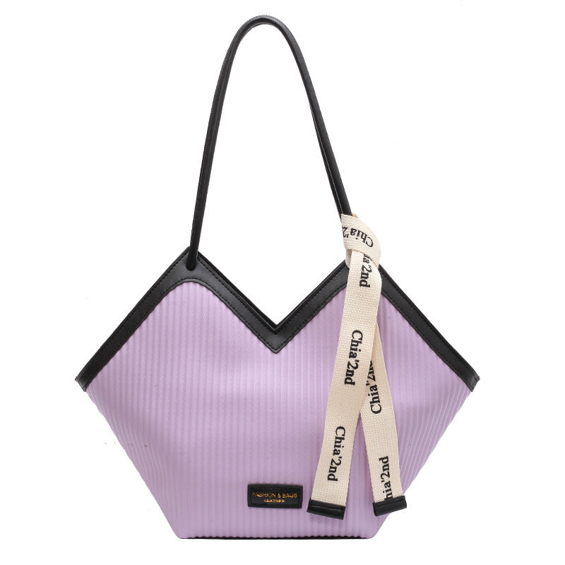 Large Capacity Bags Bags Women Premium Sense Commuter Work Shoulder Crotch Bag Class Tote Handbag