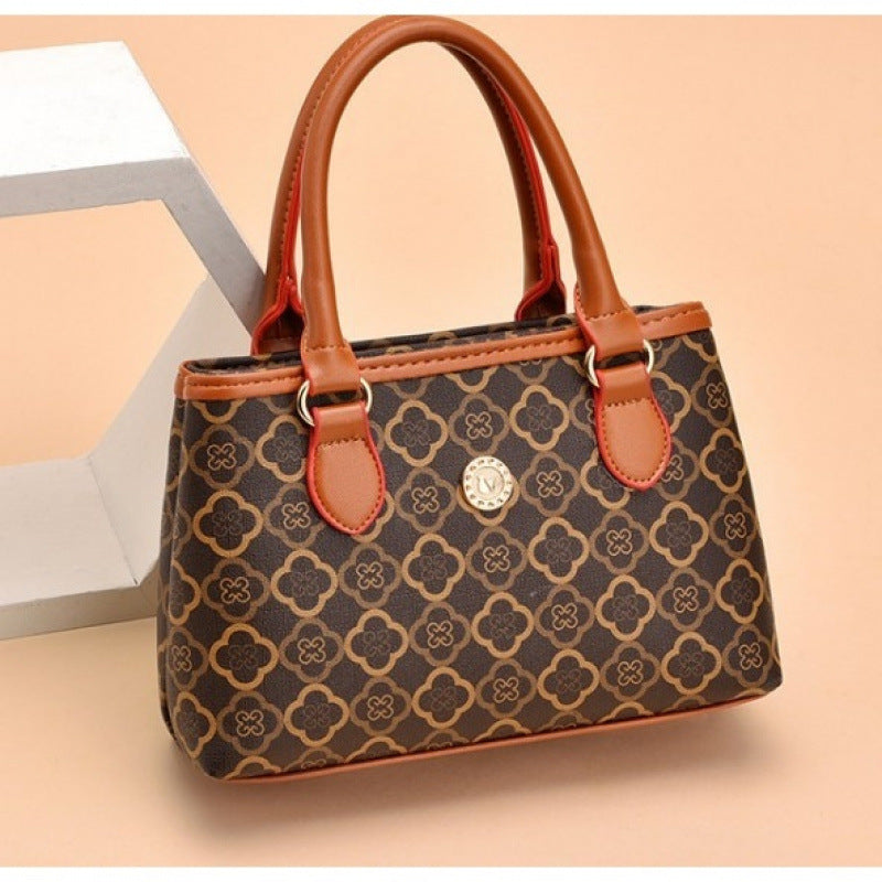 Fashionable handbag girl