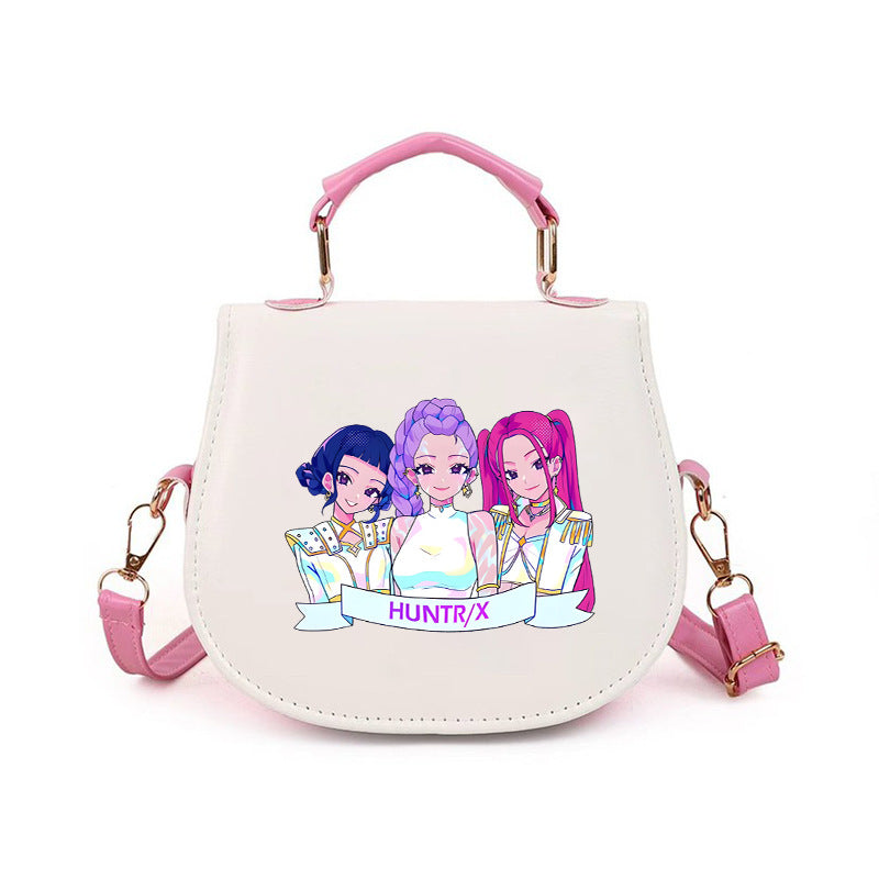 One-shoulder multi-functional portable handbag