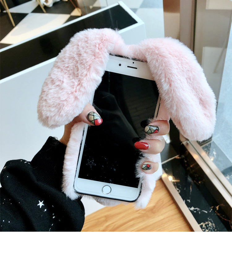 Plush Rabbit Phone Case