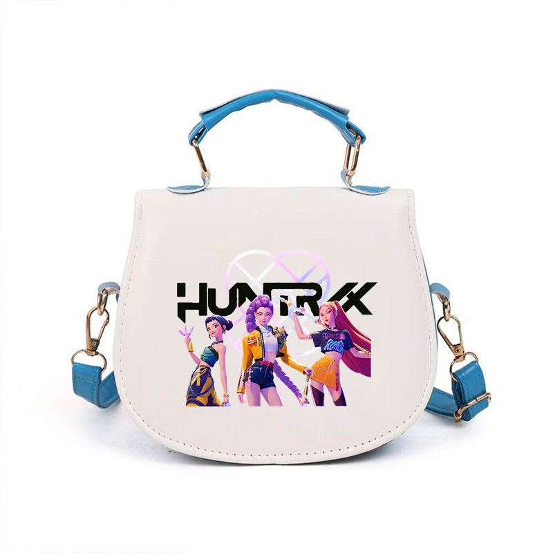 One-shoulder multi-functional portable handbag