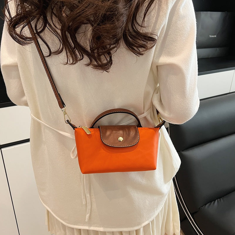 Women's High-end Nylon Dumpling Crossbody Handbag