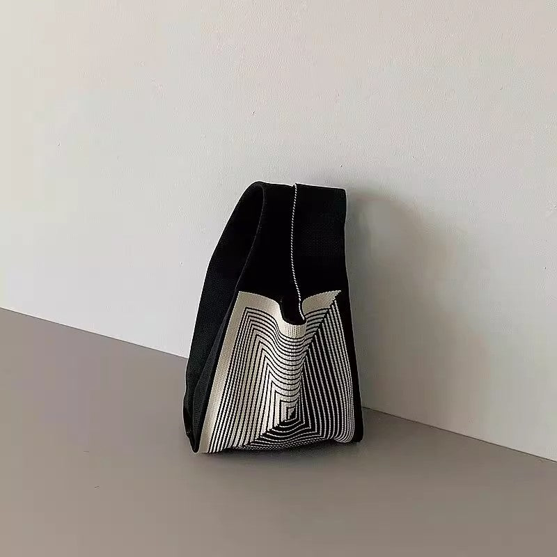 knit handbag