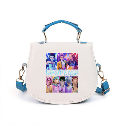 One-shoulder multi-functional portable handbag