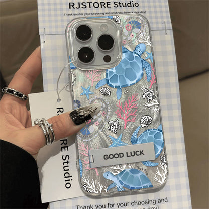 Coral Turtle Phone Case