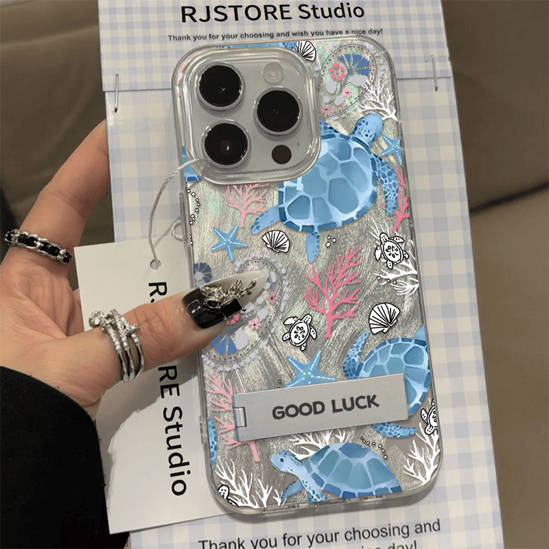 Coral Turtle Phone Case