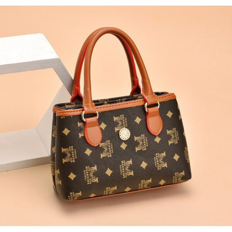 Fashionable handbag girl