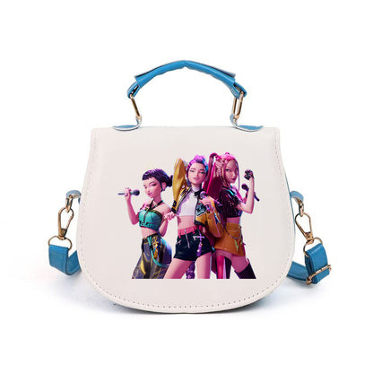 One-shoulder multi-functional portable handbag