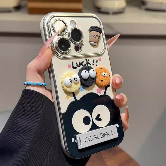 Coffee coal ball phone case
