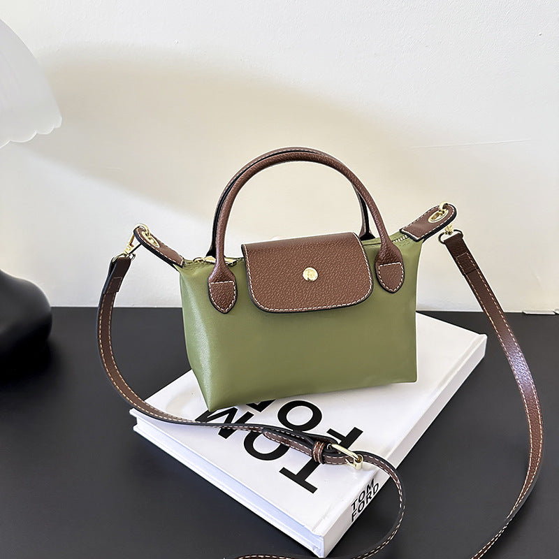 Nylon dumpling bag is a versatile single-shoulder crossbody handbag