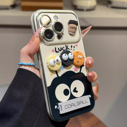 Coffee coal ball phone case