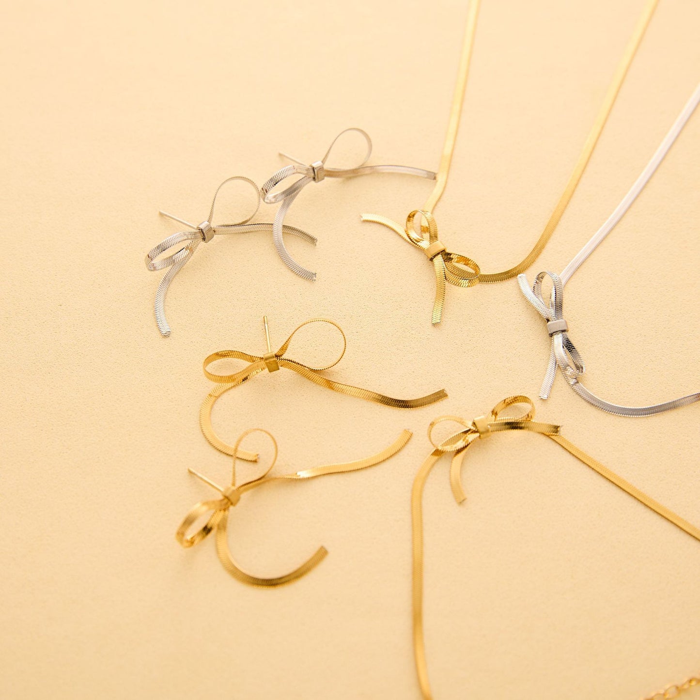 Titanium Steel Gold-Plated Choker Necklace