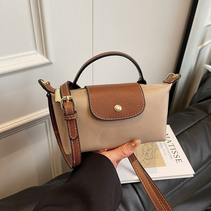 Women's High-end Nylon Dumpling Crossbody Handbag