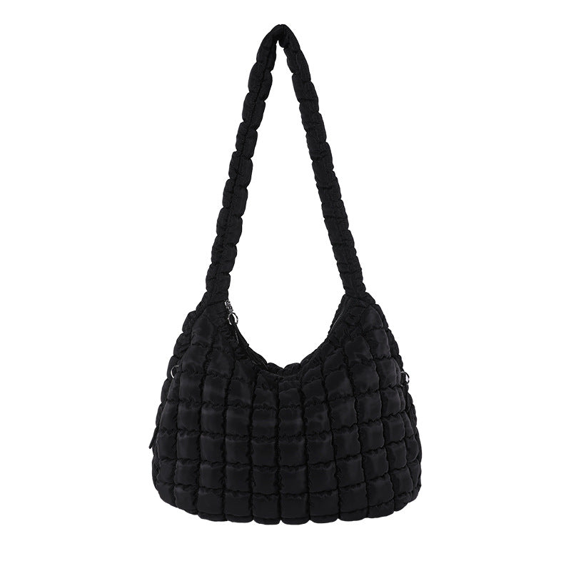 pleated handbag
