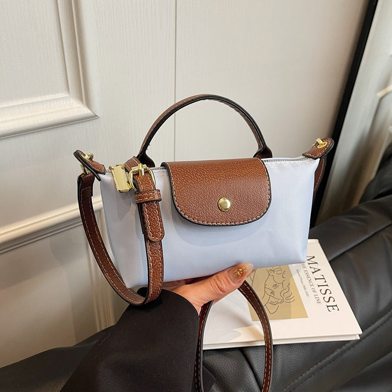 Women's High-end Nylon Dumpling Crossbody Handbag