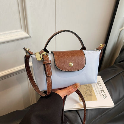 Women's High-end Nylon Dumpling Crossbody Handbag