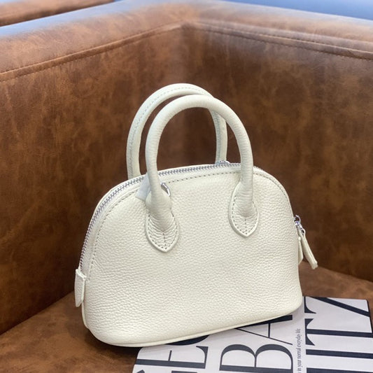 Style Bowling Shell Bag Mini Simple All-match Handbag Fashionable Shoulder Crossbody Handbag Women's Crossbody Bag