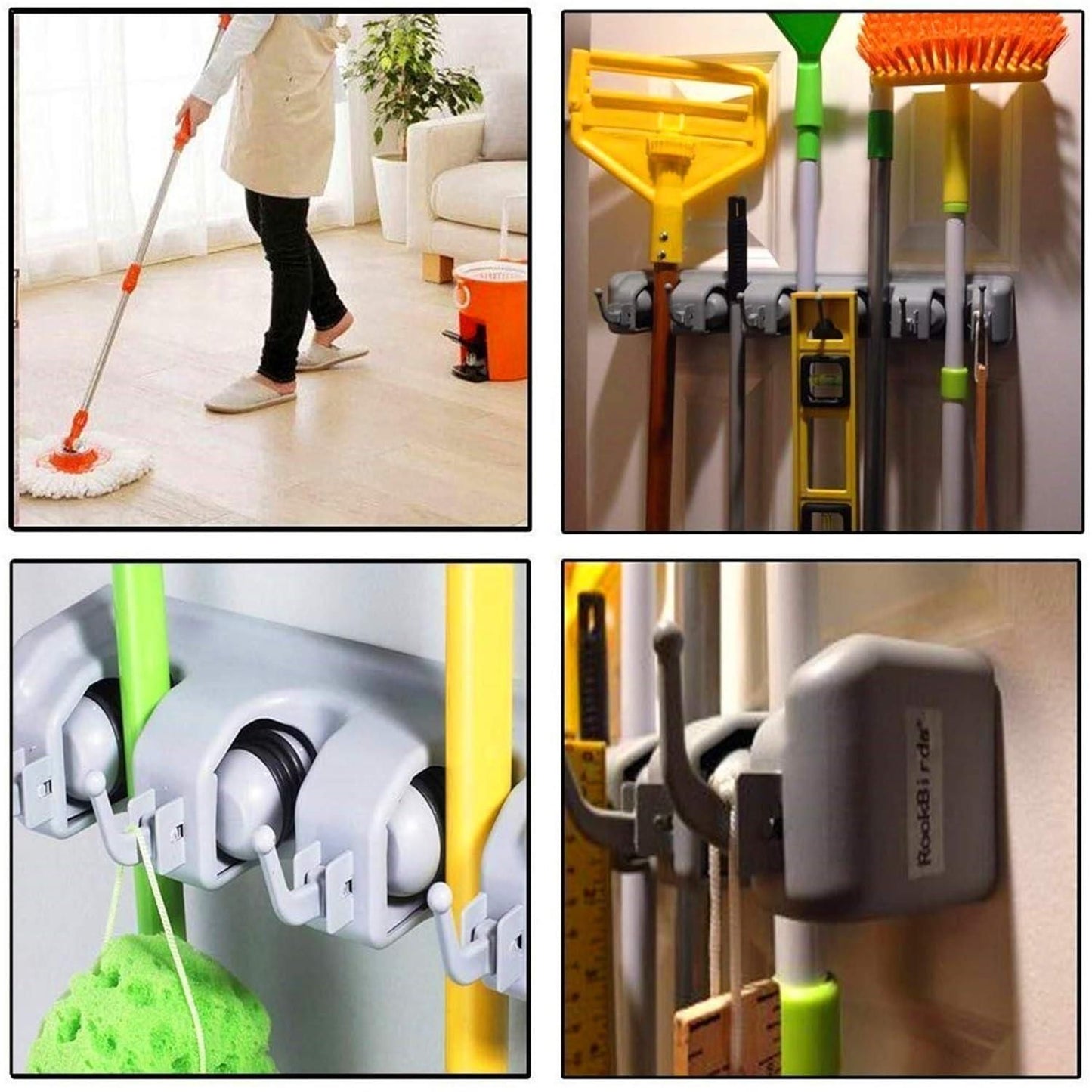 Broom Holder (Pack of1 and Pack of 2)