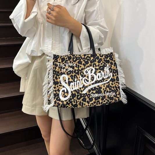 Large-capacity beach handbag