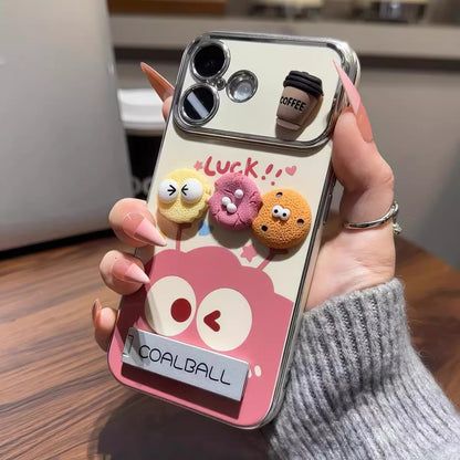 Coffee coal ball phone case