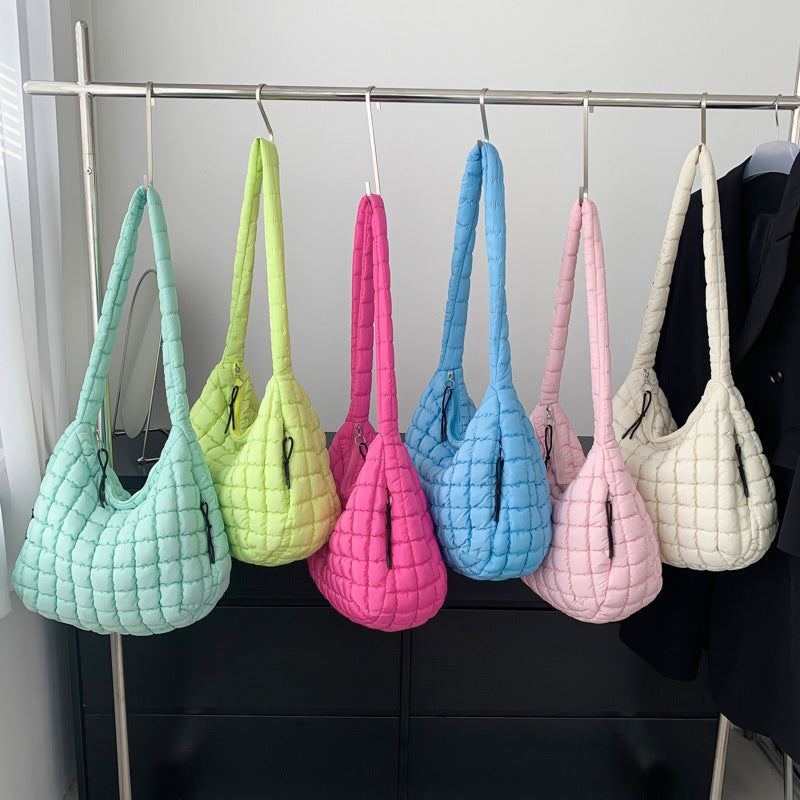 pleated handbag