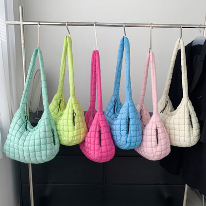 pleated handbag