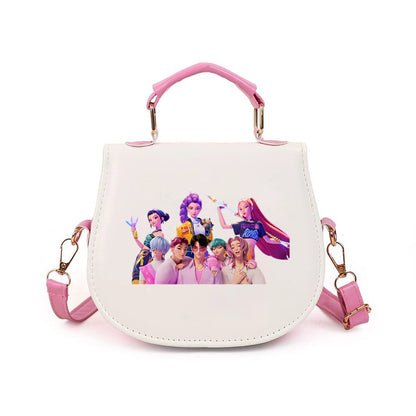 One-shoulder multi-functional portable handbag