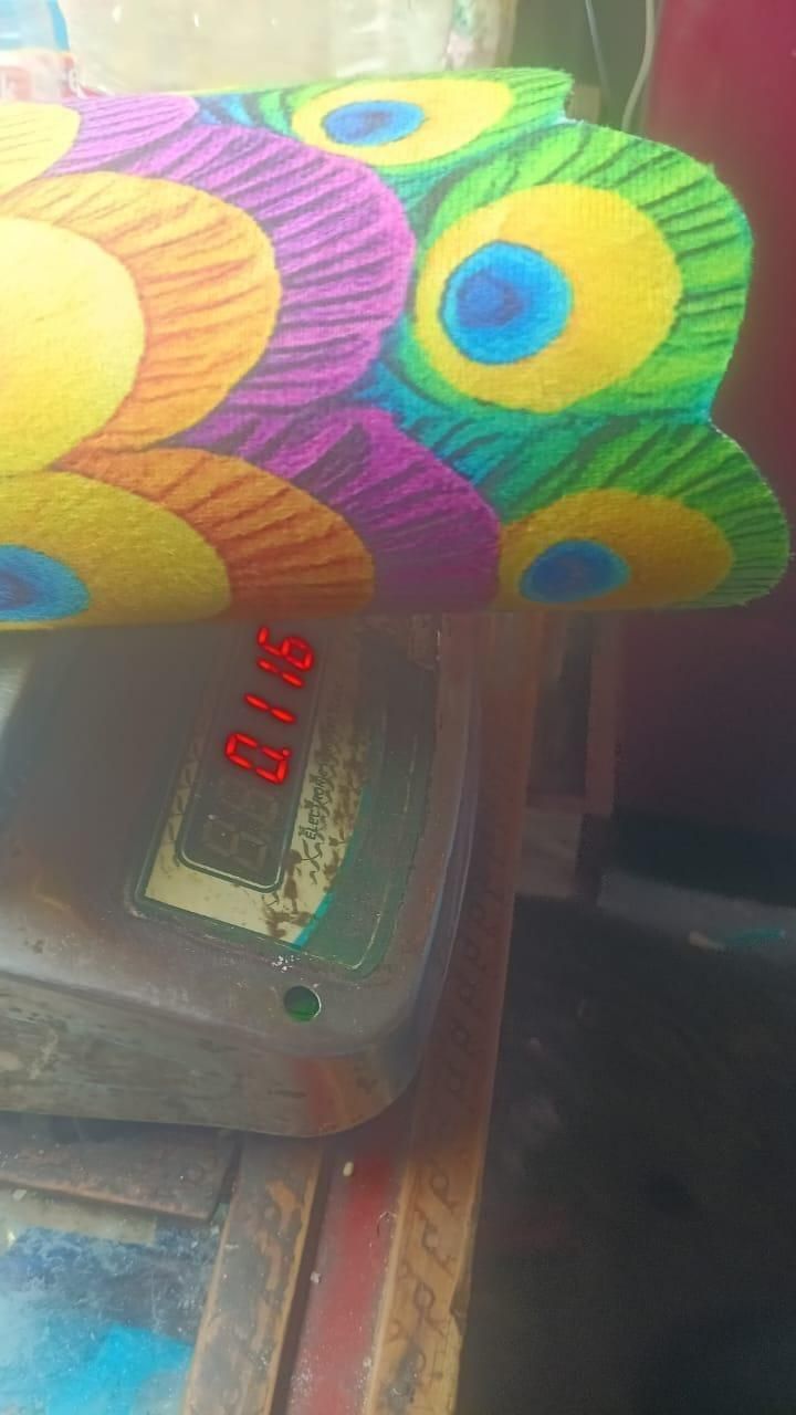 Non-Slip Peacock Mat (Pack of 2)