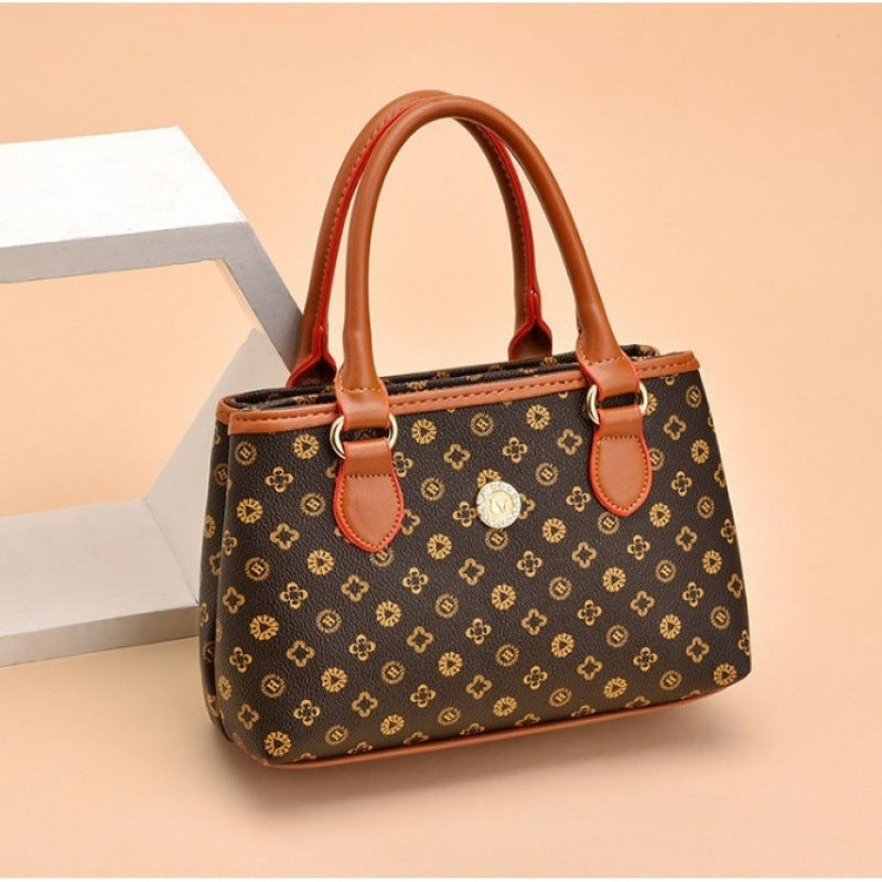 Fashionable handbag girl