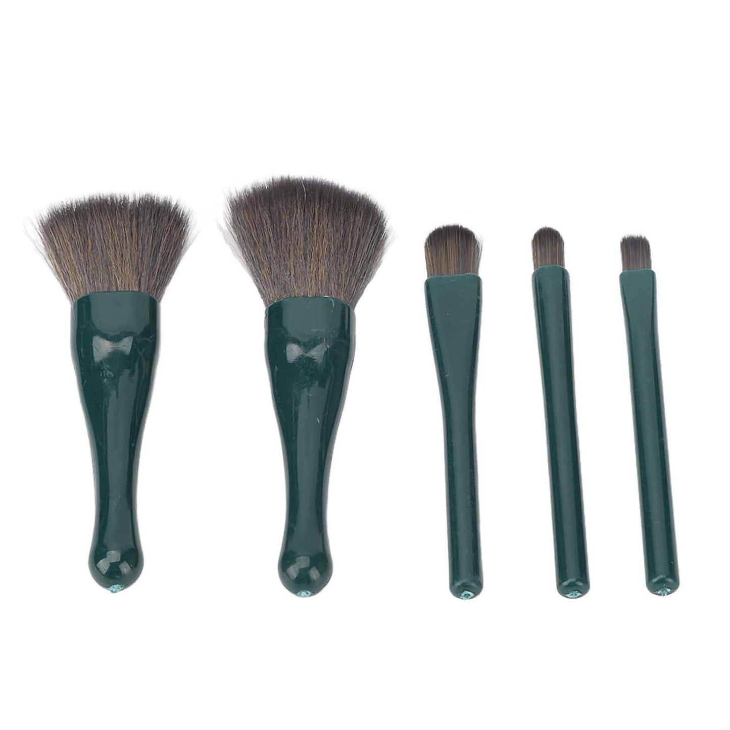 5pcs Soft Bristles with Mirror Case