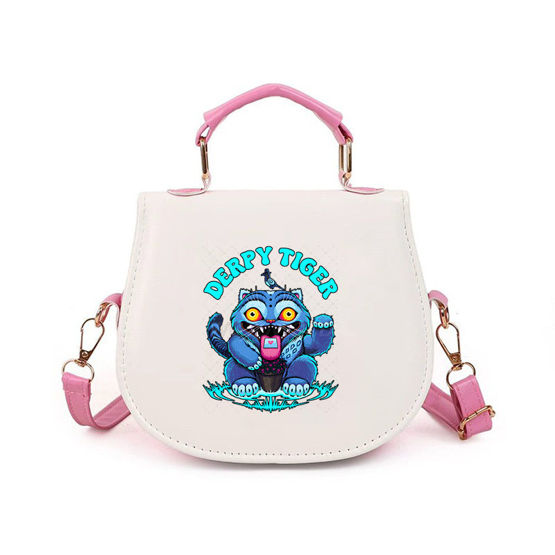 One-shoulder multi-functional portable handbag