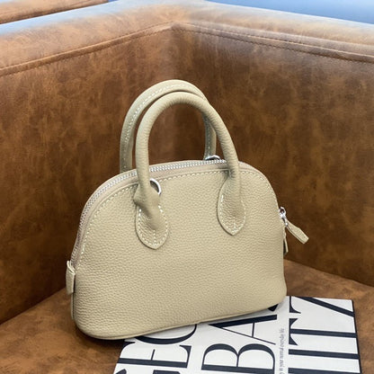 Style Bowling Shell Bag Mini Simple All-match Handbag Fashionable Shoulder Crossbody Handbag Women's Crossbody Bag