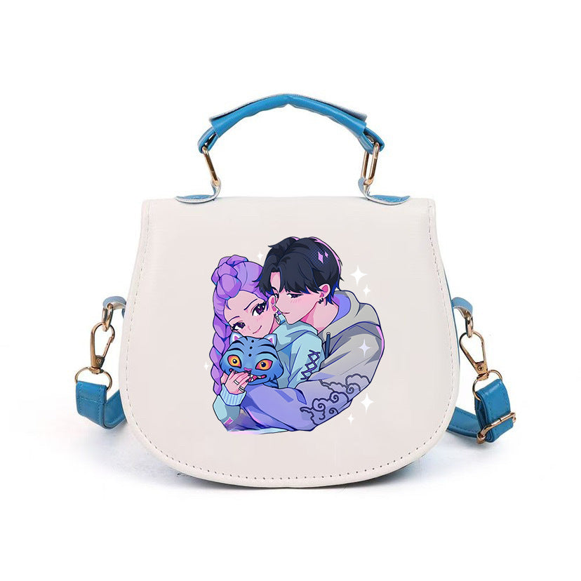 One-shoulder multi-functional portable handbag