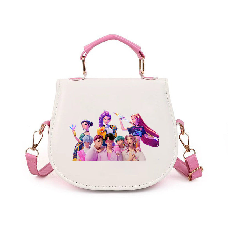 One-shoulder multi-functional portable handbag