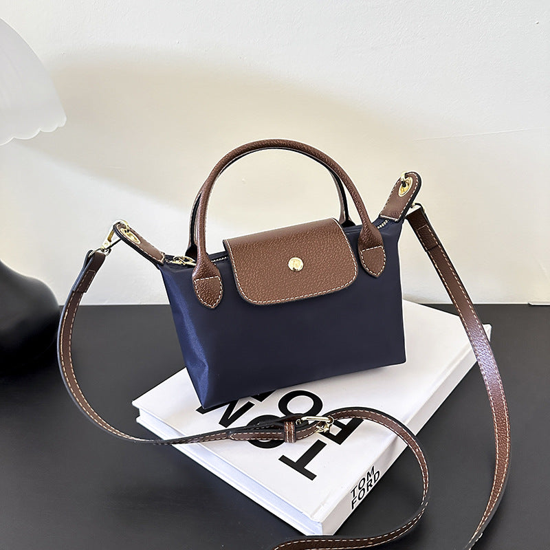 Nylon dumpling bag is a versatile single-shoulder crossbody handbag