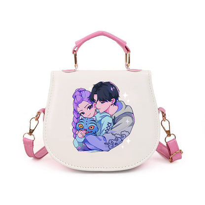 One-shoulder multi-functional portable handbag