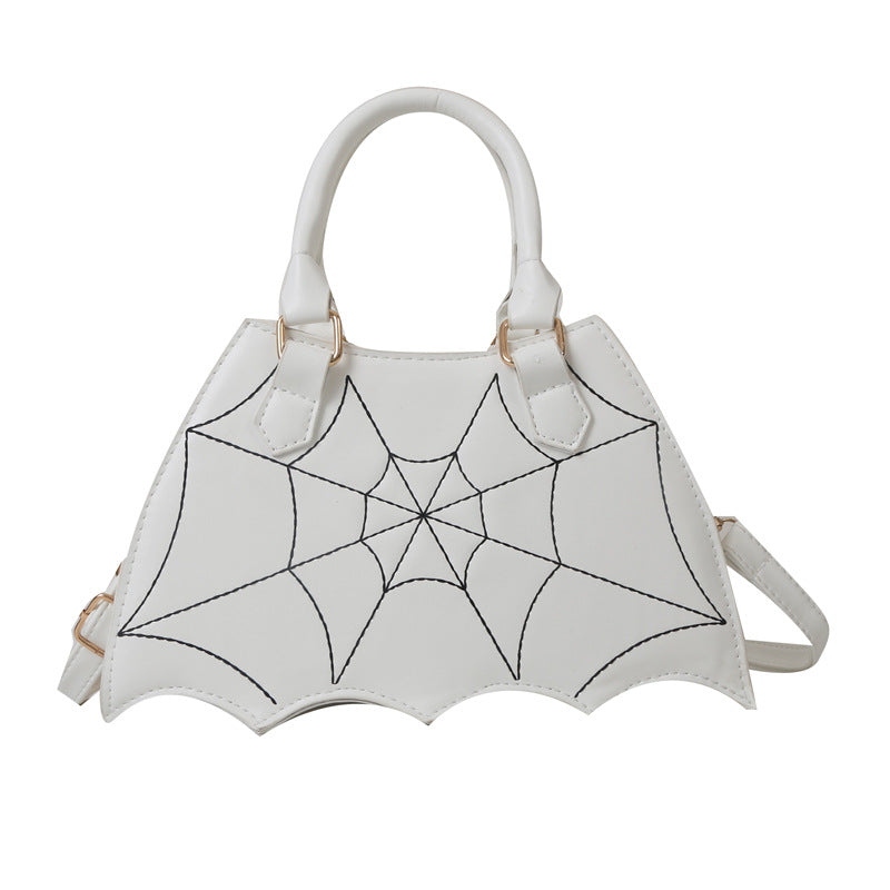 Punk Bat Design Shoulder Handbag