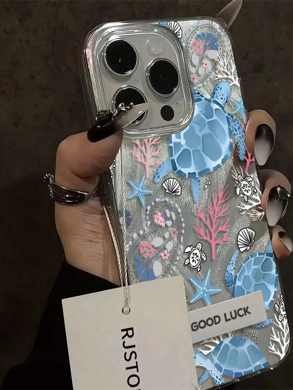 Coral Turtle Phone Case