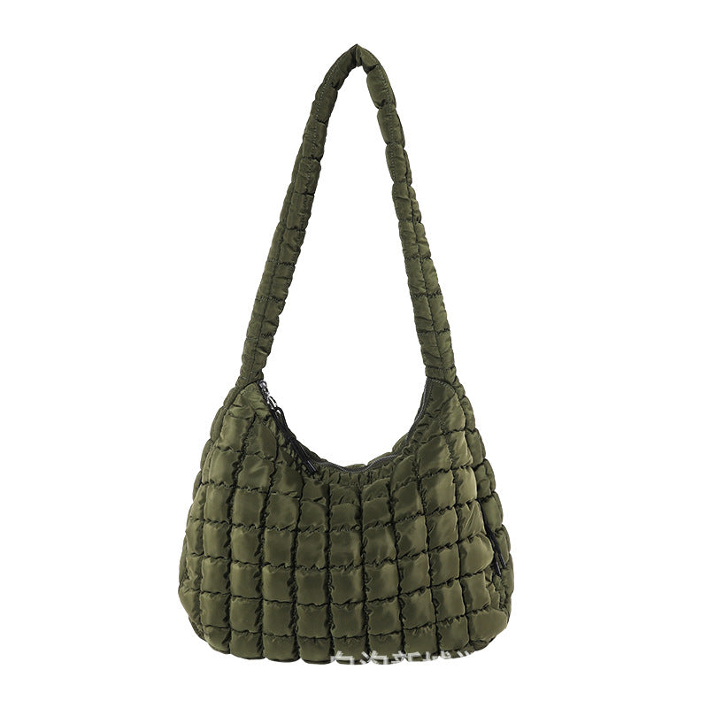 pleated handbag