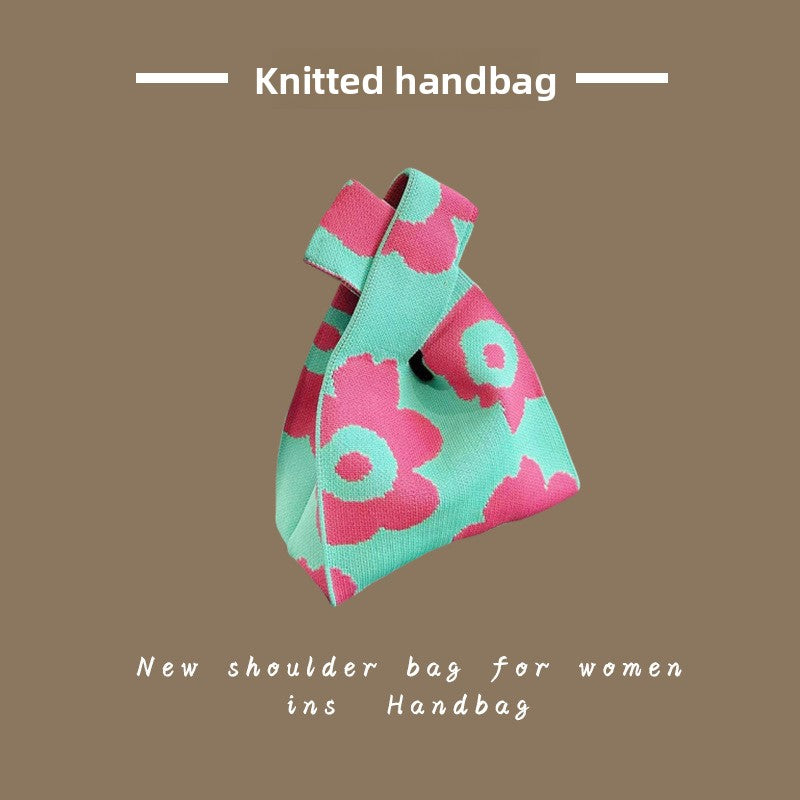 knit handbag