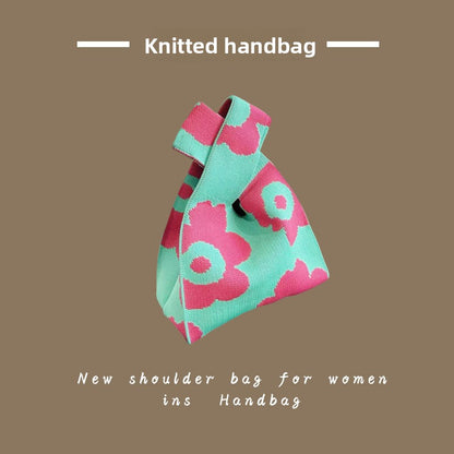 knit handbag