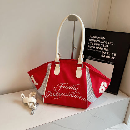 Fashionable bowling handbag for women