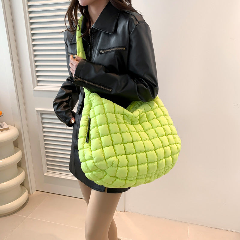 pleated handbag