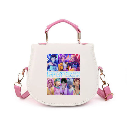 One-shoulder multi-functional portable handbag