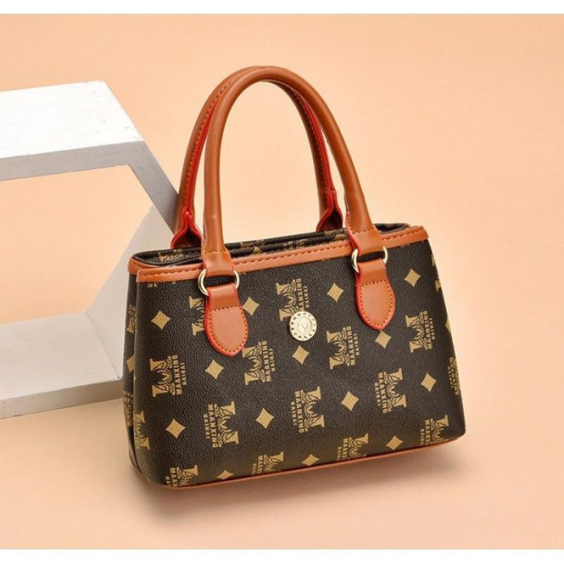 Fashionable handbag girl