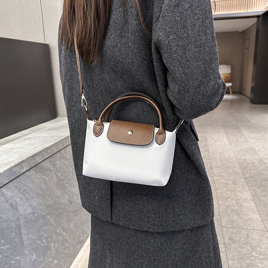 Nylon dumpling bag is a versatile single-shoulder crossbody handbag