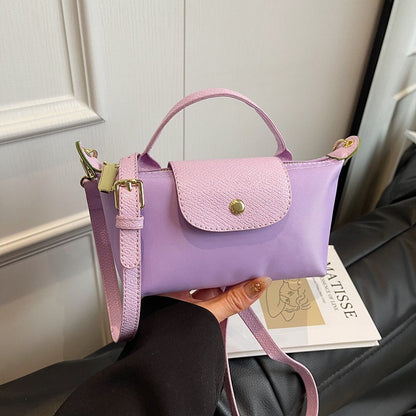 Women's High-end Nylon Dumpling Crossbody Handbag