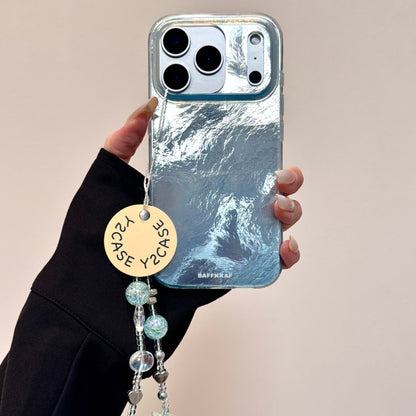 Blue Foil Pattern Imd Phone Case