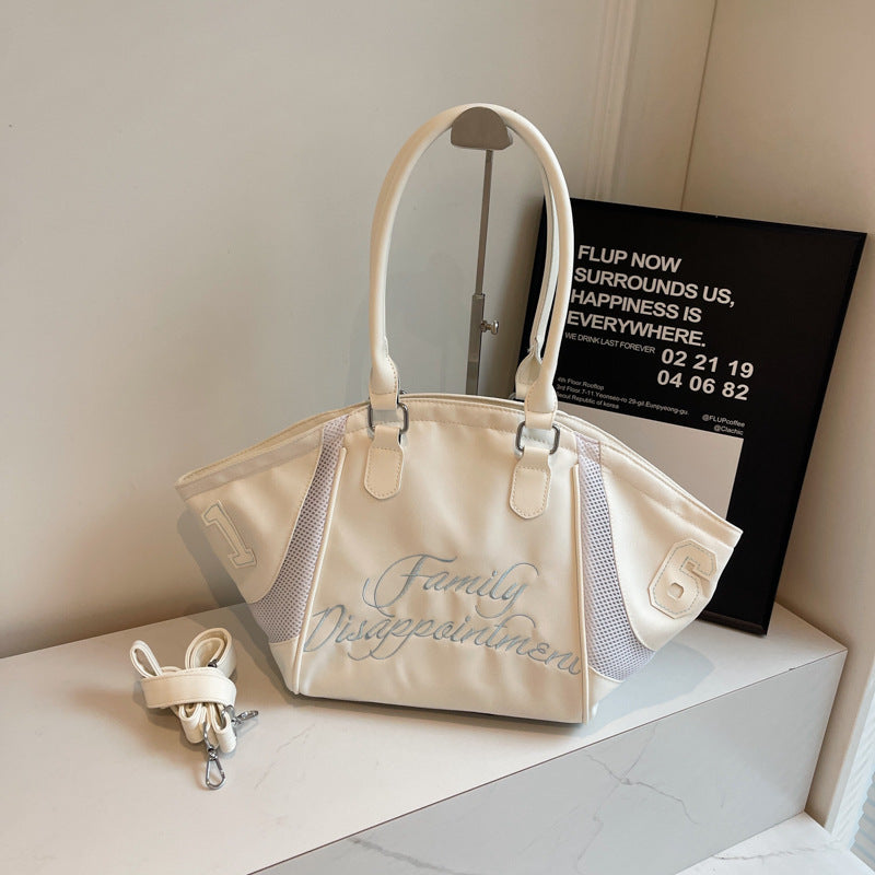 Fashionable bowling handbag for women